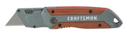 Photo of Craftsman utility knife CMHT10584 with wood accents, side view on white background.