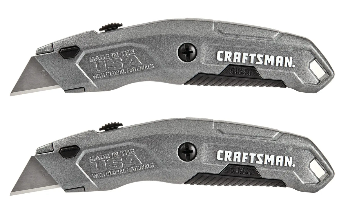 Craftsman utility knife set CMHT10525 white background beauty shot side view