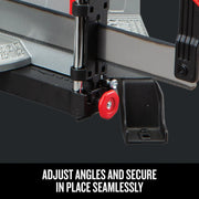 Craftsman graphics tool CMHT20800 close-up showing angle adjustment and locking mechanism.