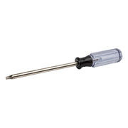 Photo of Craftsman CMHT65038 Torx screwdriver with clear handle and silver shaft, side angle on white background.