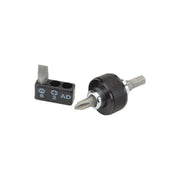 Photo of CRAFTSMAN screwdriver bit holder and bit set, SKU CMHT65077, tool category, front angle, on white background.