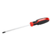 Craftsman Phillips screwdriver CMHT65151 with black and red handle, side angle on white background.