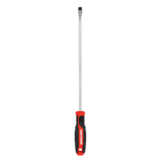 Photo of Craftsman flathead screwdriver CMHT65167, black and red handle, front angle on white background.