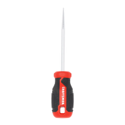 Photo of Craftsman scratch awl with black and red handle, SKU CMHT65179, tool category, front angle, white background.