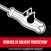 Craftsman graphics CMHT65629V featuring a screwdriver handle and solvent drops with red banner text.