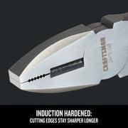 Photo of Craftsman CMHT81648 graphics showing induction hardened plier cutting edges in close-up.