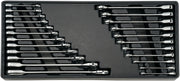 Photo of CRAFTSMAN wrench set in black tray, 20 pieces, top view, SKU CMMT12039.