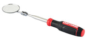 Craftsman CMMT14116 inspection mirror with telescoping handle, photographed at angle on white background.