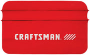 Front angle photo of Craftsman red magnetic tray, SKU CMMT14184, with white logo and graphic.