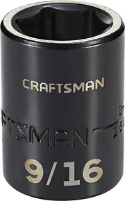 View of CRAFTSMAN Sockets: Impact on white background