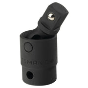 Photo of Craftsman universal joint socket adapter CMMT19492, black metal, front angle on white background.