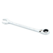 A CRAFTSMAN ratcheting combination wrench with an open end and a ratcheting box end, shown on a white background.