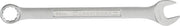 Photo of CRAFTSMAN CMMT42922 22mm combination wrench, silver, open-end and box-end, side view, white background.