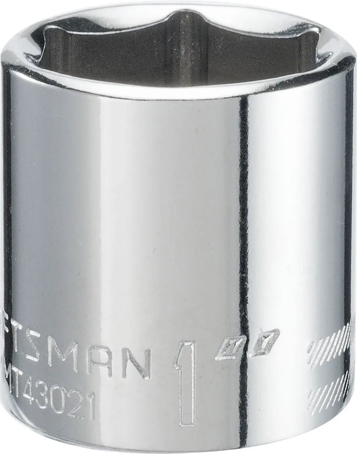 View of CRAFTSMAN Sockets: 6-Point on white background
