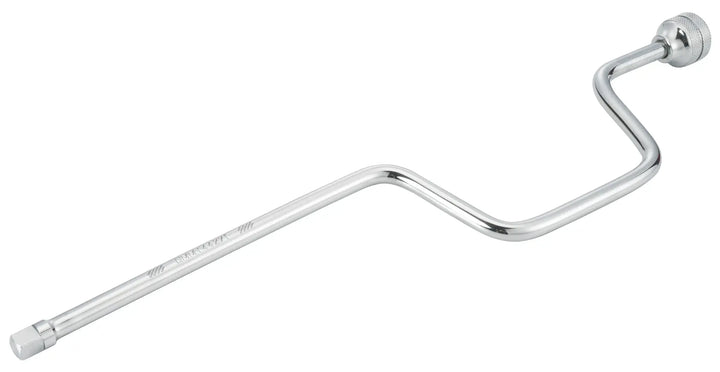 Photo of CRAFTSMAN chrome speed handle wrench, SKU CMMT44271, angled side view on white background.
