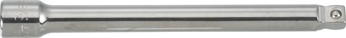 Photo of a Craftsman CMMT44286 chrome extension bar, socket accessory, side angle on white background.