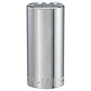 Craftsman chrome deep socket 1-1/8 inch front angle, SKU CMMT47533, tool accessory for ratchets.