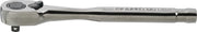 Photo of Craftsman ratchet wrench CMMT82010, silver finish, side angle on white background.