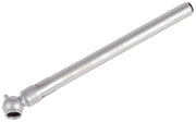 Craftsman tire pressure gauge CMMT98294, silver metal, side angle on white background.