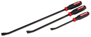 Craftsman CMMT98347 pry bar set with black and red handles, side angle on white background.