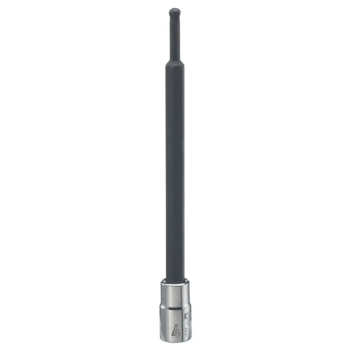 Craftsman hex bit socket, black and silver, vertical front view, SKU CMMT99140, hand tool accessory.