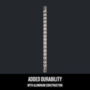 Craftsman CMMT99402 chrome-patterned tool handle, aluminum construction, front angle on dark background.