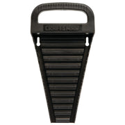 Photo of Craftsman socket organizer tray CMST82970 in black plastic, top-down view with handle and labeled slots.