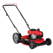 Craftsman gas push lawn mower M110 white background beauty shot front left angle