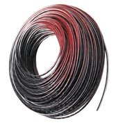 Craftsman replacement trimmer line coil, red and black, SKU CMXGZAM010046, front angle on white background.