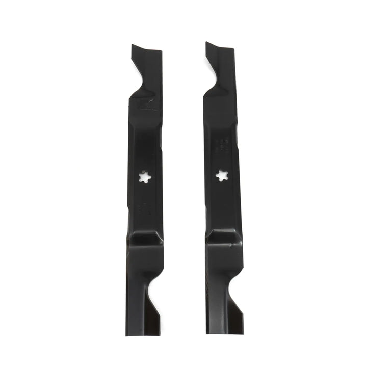 Craftsman mower blade CMXGZAM110115 white background beauty shot top view