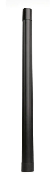 A black cylindrical carrying tube for protecting and transporting rolled documents or photography prints, shown vertically against a white background.
