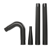 Photo of CRAFTSMAN vacuum accessory kit CMXZVBE38640 with two extension wands, angled tube, and nozzle, front view.