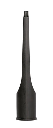 Black+Decker vacuum crevice tool accessory, model 90576815, white background beauty shot, front angle.