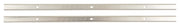 Photo of two Craftsman metal mounting rails, SKU CMZW320-2, flat lay on white background.